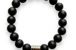 Bracelet Onyx mat