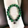 Bracelet Oeil de Tigre vert Providence