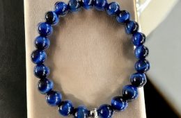 Bracelet Oeil de Tigre Bleu Providence