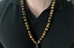 Collier de perles Oeil  de Tigre