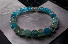 Bracelet Apatite bleu