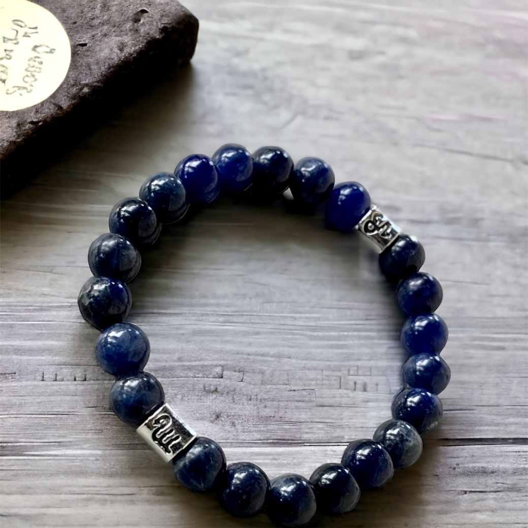 Bracelet de perles Sodalite