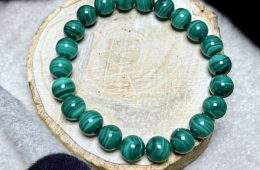 Bracelet de perles naturelle Malachite