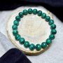 Bracelet de perles naturelle Malachite